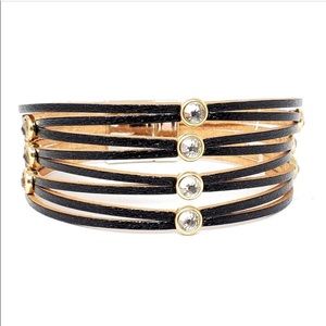 💫NEW Rhinestone Stud Strap Bracelet